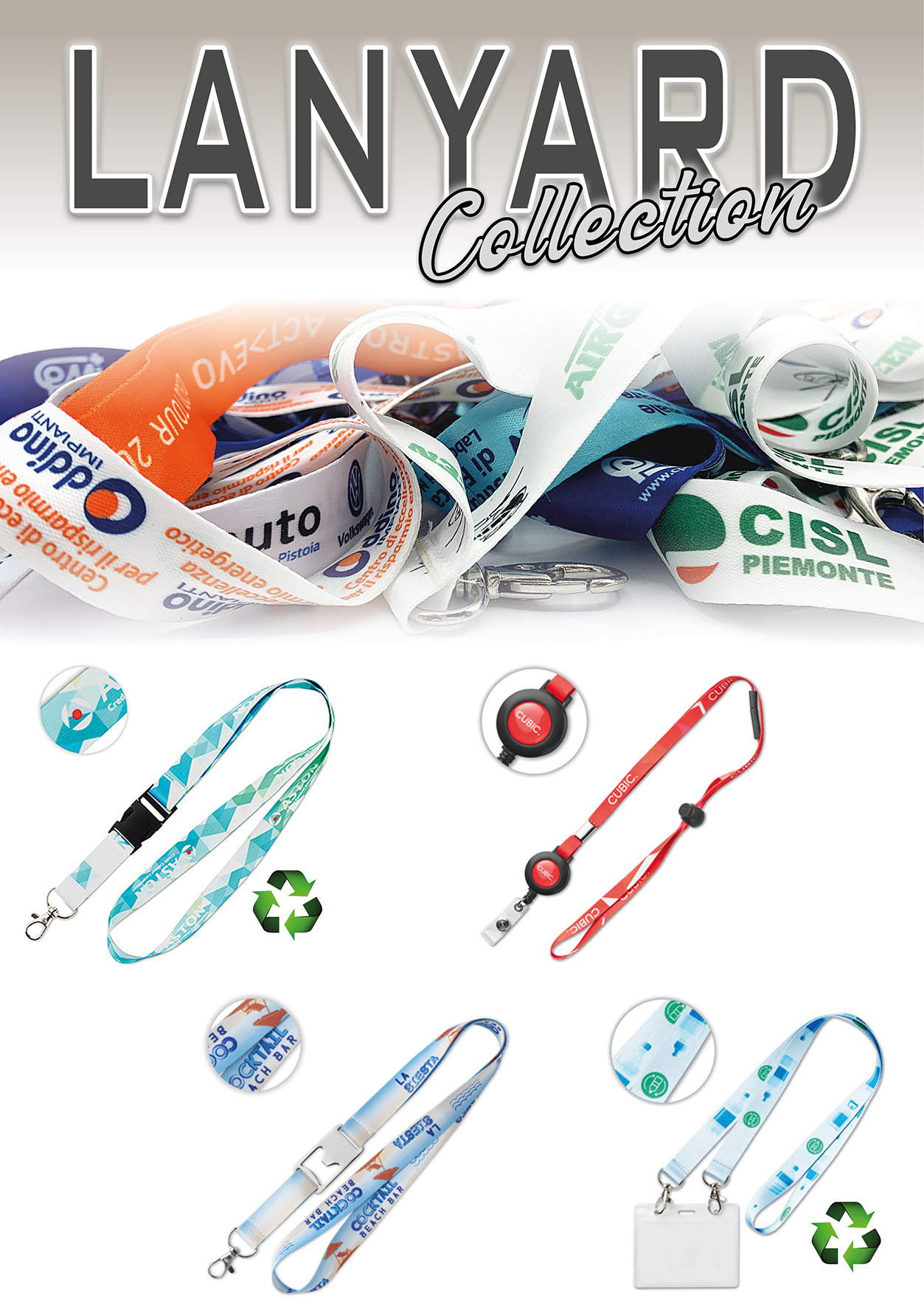 CATALOGO LACCETTI LANYARD PERSONALIZZATI – Espansione Grafica